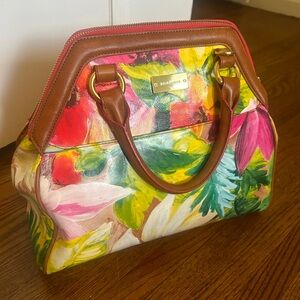Brahmin Floral Tote